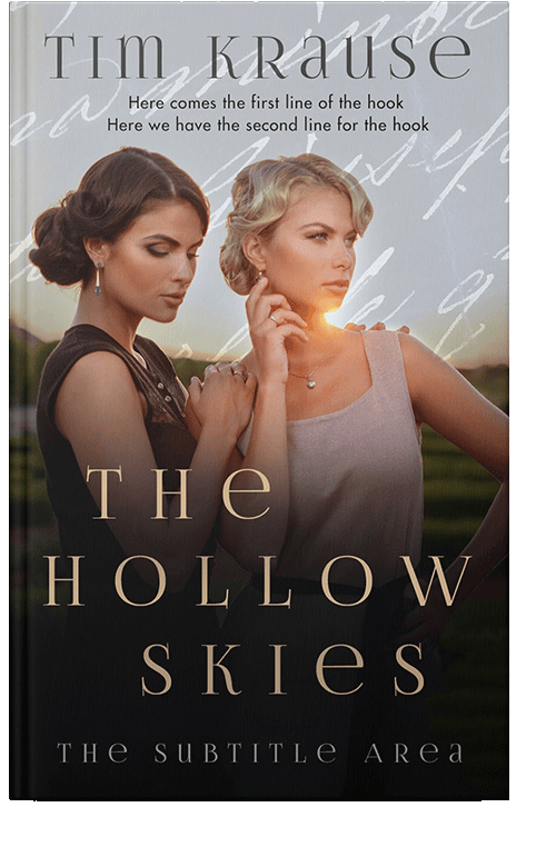 Front view of Silver Rust #25312 - Premade Romance Book Cover