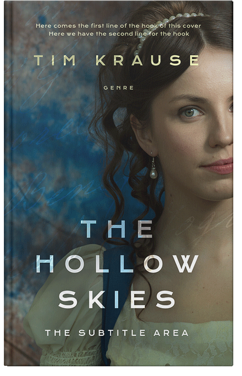 Front view of Premade Historical Book Cover - Outer Space