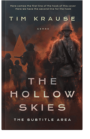 Pre Made Book Cover Cocoa Brown