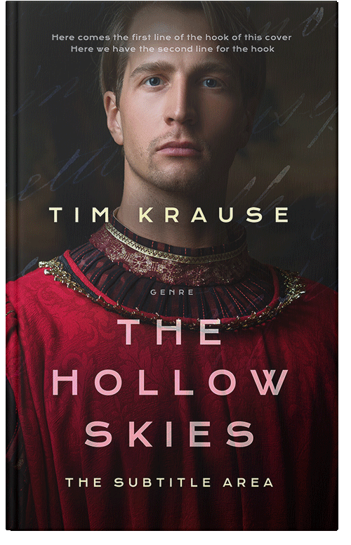 Front view of Premade Historical Book Cover - Coffee Bean