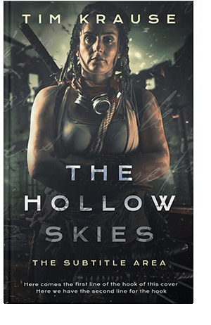 Pre Made Book Cover Outer Space