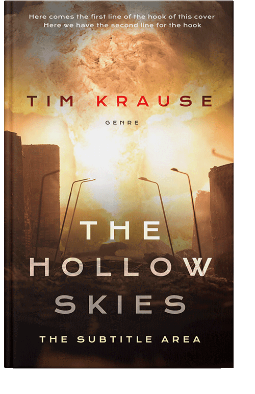 Front view of Antique Brass #25325 - Premade Apocalyptica Book Cover