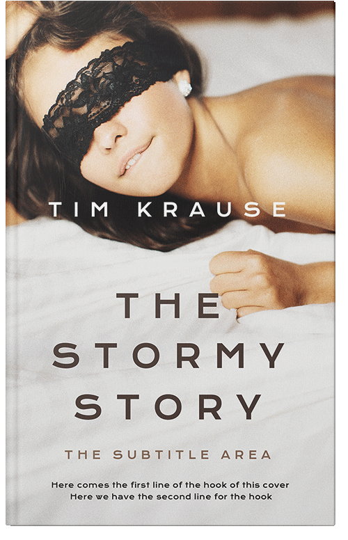 Front view of Cocoa Brown #25330 - Premade Erotica Book Cover