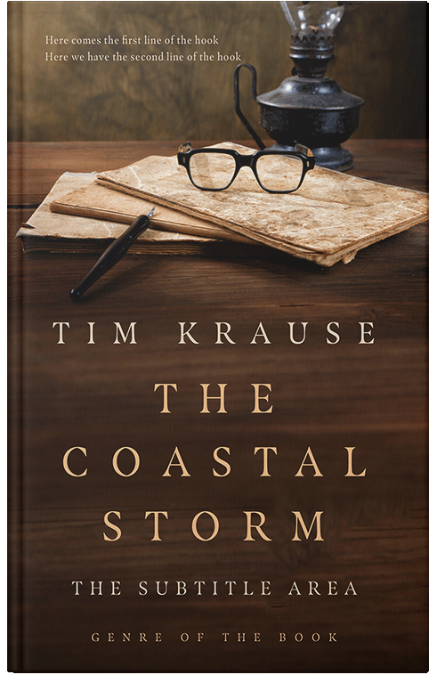 Front view of Cedar #25360 - Premade Historical Book Cover