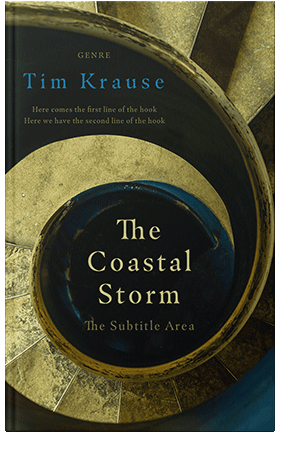 Pre Made Book Cover Olive Green