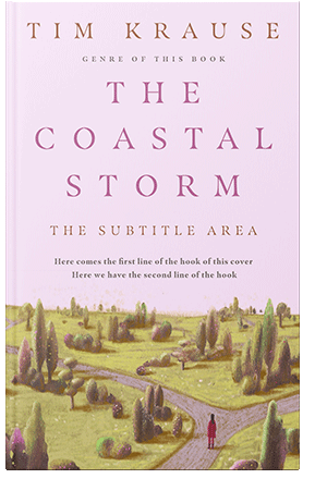 Pre Made Book Cover Barley Corn