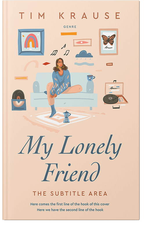 Front view of Sidecar #25368 - Premade Chick Lit Book Cover