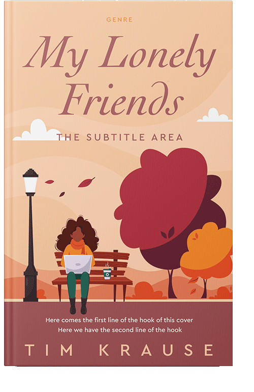 Front view of Manhattan #25370 - Premade Chick Lit Book Cover