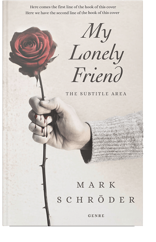 Front view of Dawn Pink #25375 - Premade Romance Book Cover