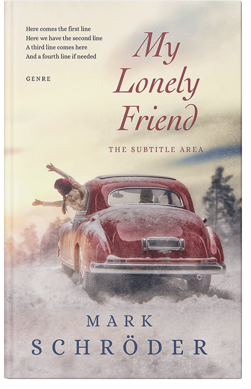 Front view of Pearl Bush #25378 - Premade Travel Book Cover