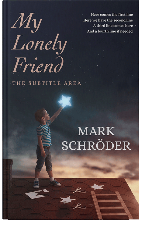 Front view of Steel Gray #25379 - Premade Teen & Young Adult Book Cover