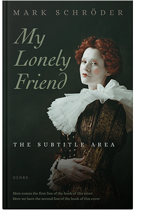 Pre Made Book Cover Marshland