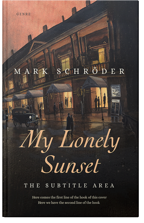 Front view of Dune #25389 - Premade Historical Book Cover