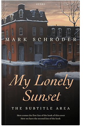 Pre Made Book Cover Thunder