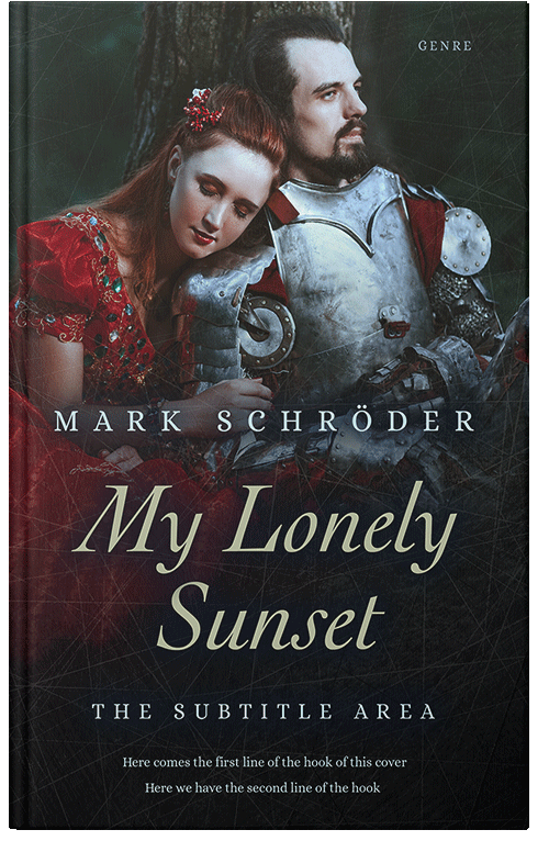 Front view of Cod Gray #25391 - Premade Historical Book Cover