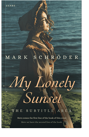 Pre Made Book Cover Outer Space