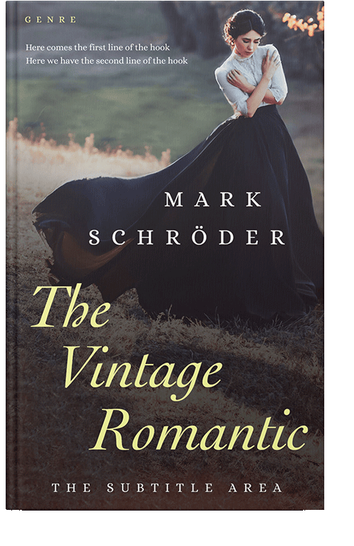 Front view of Thunder #25396 - Premade Historical Book Cover