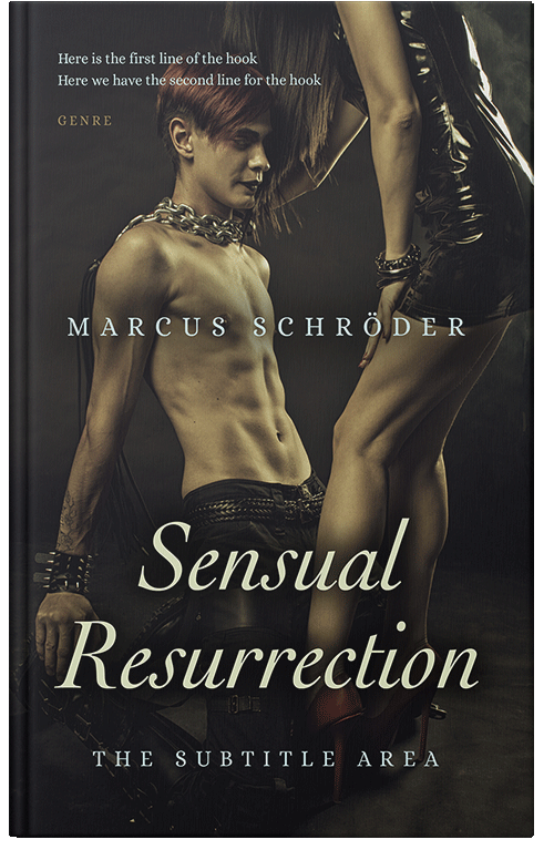 Front view of Cod Gray #25401 - Premade Erotica Book Cover