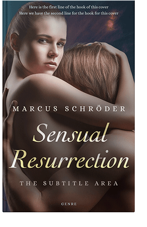 Pre Made Book Cover Cocoa Brown