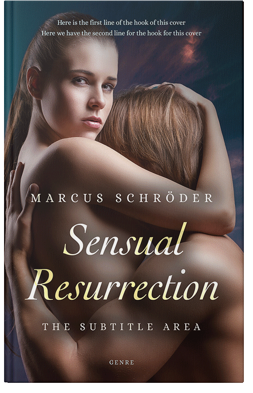 Front view of Premade Erotica Book Cover - Cocoa Brown