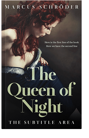 Pre Made Book Cover Cocoa Brown