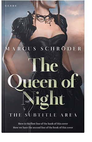 Pre Made Book Cover Vanilla