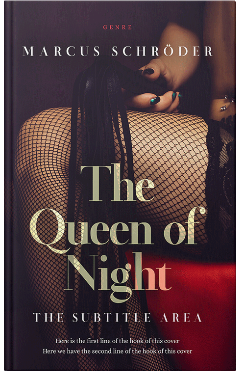Front view of Old Rose #25426 - Premade Erotica Book Cover