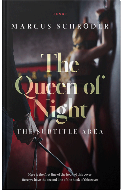 Front view of Gondola #25427 - Premade Erotica Book Cover