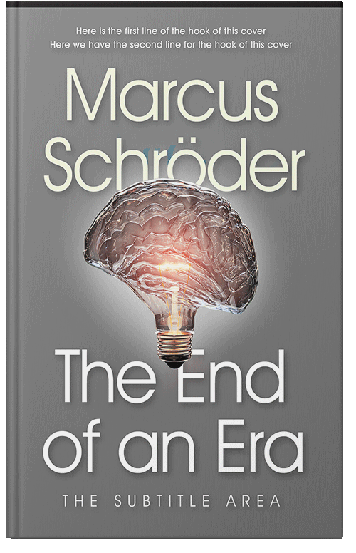 Front view of Gray #25434 - Premade Self-Improvement & Self-Help Book Cover