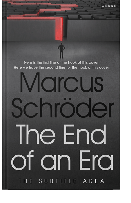 Front view of Thunder #25441 - Premade Self-Improvement & Self-Help Book Cover