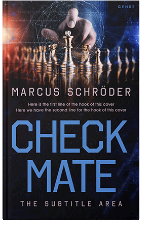 Pre Made Book Cover Cinder