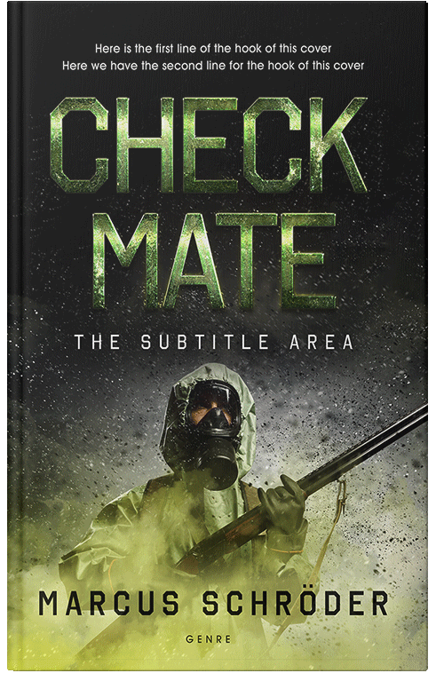 Front view of Premade Mystery & Thriller & Suspense Book Cover - Pine Glade