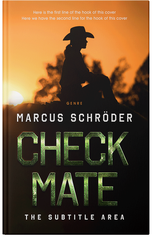 Front view of Tulip Tree #25447 - Premade Action & Adventure Book Cover