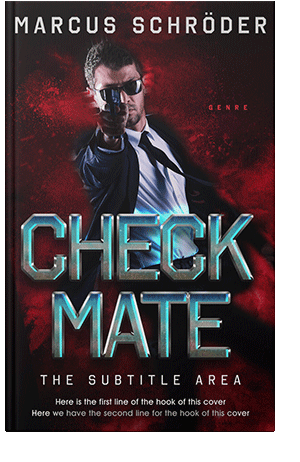 Pre Made Book Cover Crowshead