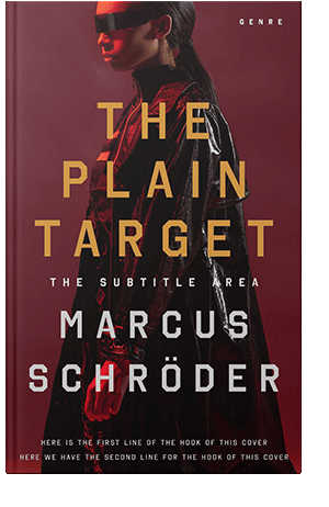 Pre Made Book Cover Persian Plum