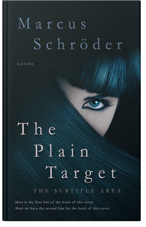 Front view of Black Pearl #25465 - Premade Mystery & Thriller & Suspense Book Cover