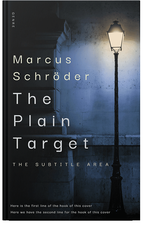 Front view of Bunker #25469 - Premade Mystery & Thriller & Suspense Book Cover