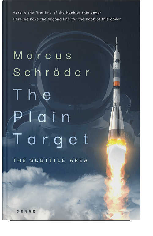 Front view of Pumice #25473 - Premade Science Fiction Book Cover