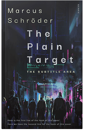 Pre Made Book Cover Steel Gray