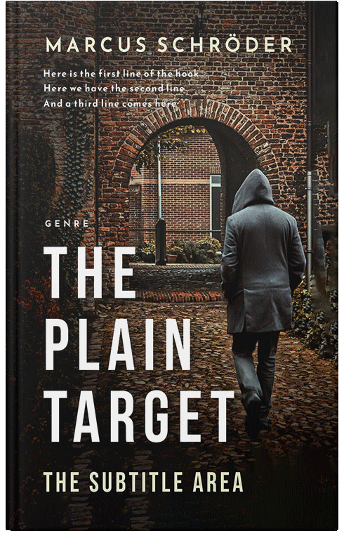 Front view of Night Rider #25480 - Premade Mystery & Thriller & Suspense Book Cover