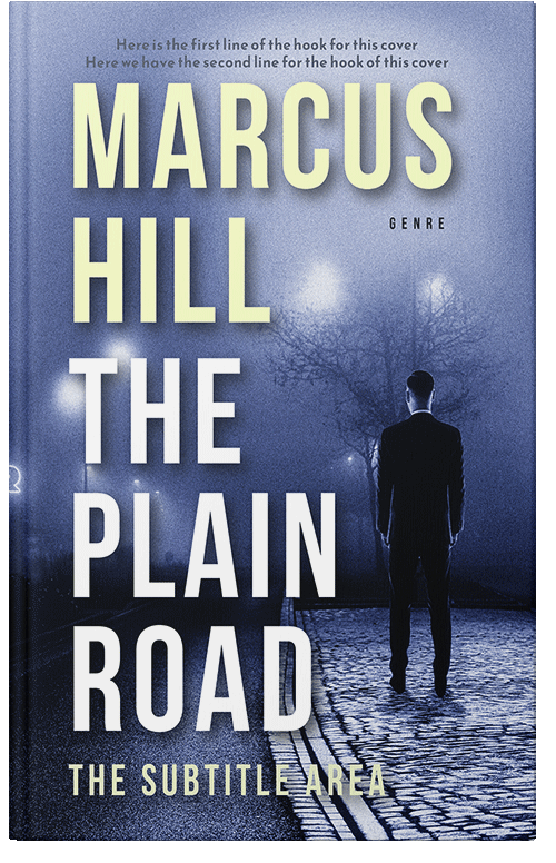 Front view of East Bay #25483 - Premade Mystery & Thriller & Suspense Book Cover