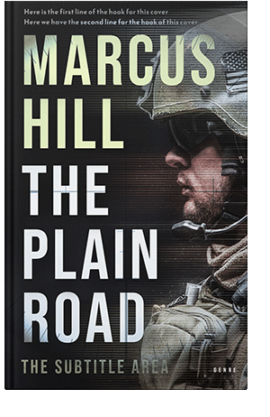 Pre Made Book Cover Moon Mist