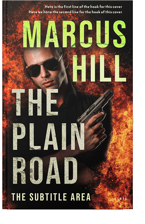 Front view of Coffee Bean #25495 - Premade Mystery & Thriller & Suspense Book Cover