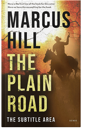 Pre Made Book Cover Deep Oak