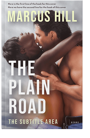 Pre Made Book Cover Silver Rust