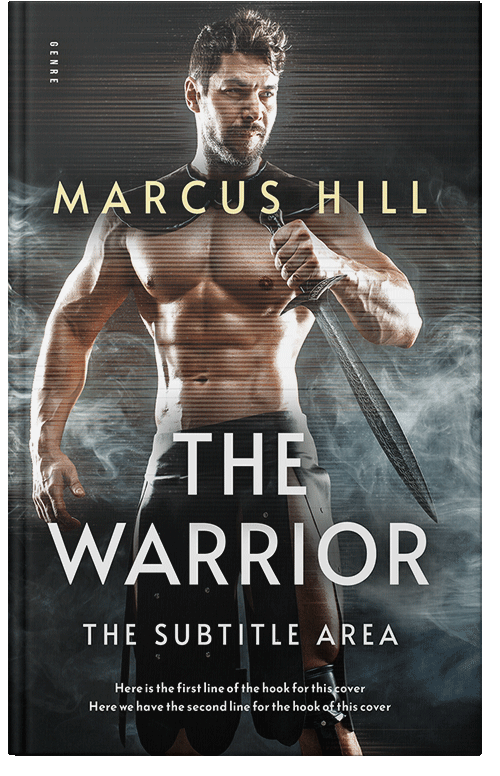 Front view of Premade Action & Adventure Book Cover - Tuatara