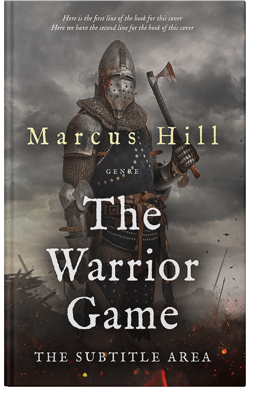 Front view of Premade Fantasy Book Cover - Merlin