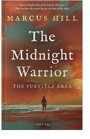 Pre Made Book Cover Nutmeg