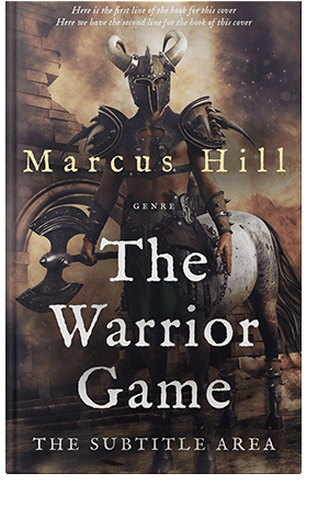 Pre Made Book Cover Thunder