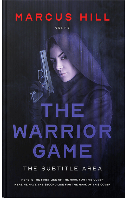 Front view of Vulcan #25520 - Premade Mystery & Thriller & Suspense Book Cover